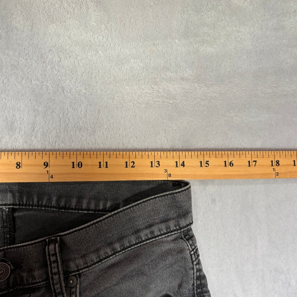 Diesel Grey Wash Slim Tapered Jeans Mens Size 30 Five Pocket Denim Faded Black - Picture 5 of 13